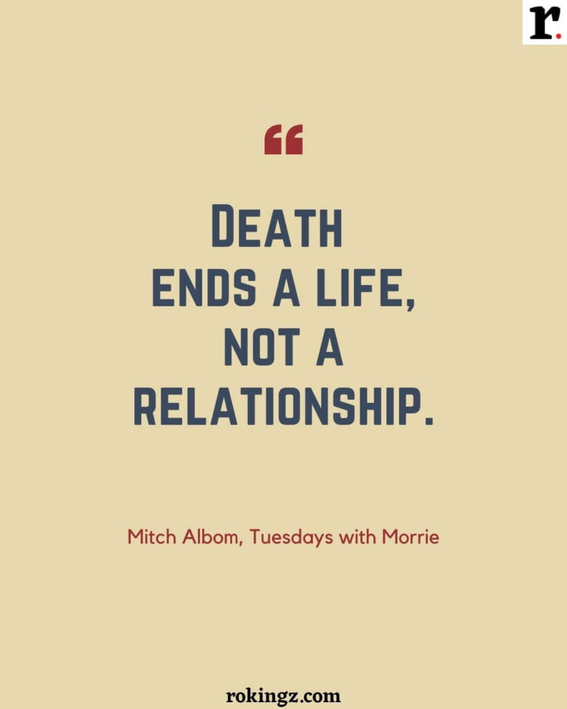 Tuesday with Morrie by Mitch Albom