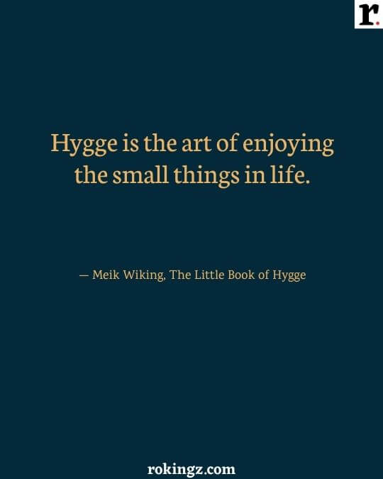 art of enjoying the small things in life