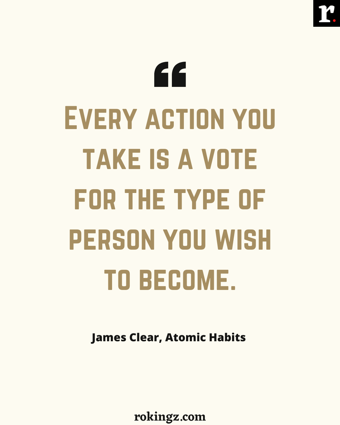 best quotes from atomic habits