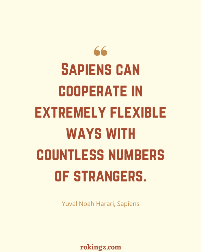 25 Best Quotes from the book Sapiens | Rokingz