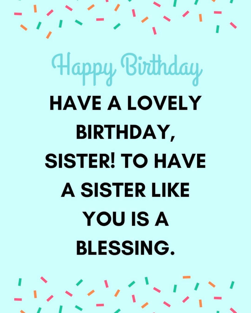 30+ Happy Birthday Wishes and Messages to Sister | Rokingz