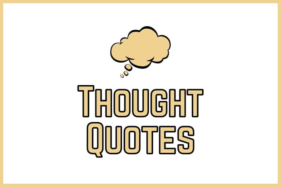 Thought Quotes